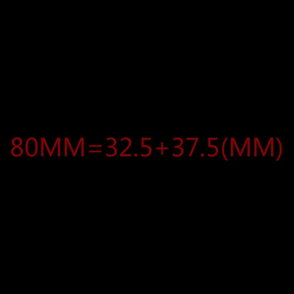 80mmp 65 мм-110 мм дверной цилиндрический замок с 8 ключами Противоугонный дверной замок с медным замком цилиндрический замок безопасности основные цилиндры ключ - Цвет: 80mmp