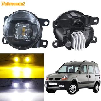 

Fog Light Assembly 30W 8000LM Car Front Bumper LED Lens Fog Lamp DRL H11 12V For Renault Kangoo Grand Kangoo 2007-2015