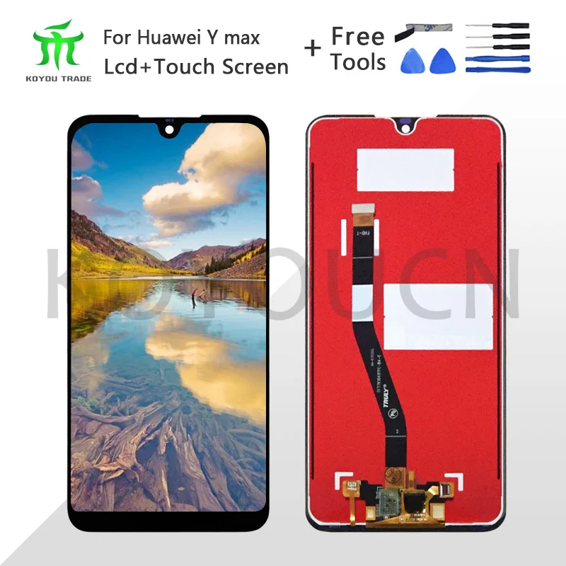 

7.12inch 100% Tested High Quality Black For Huawei Y Max YMax LCD Display Touch Screen Digitizer Assembly Replacement