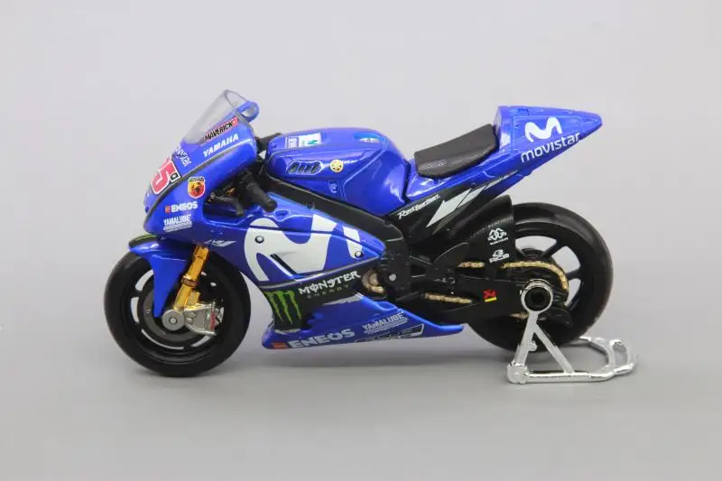 Maisto 1/18 1:18 Масштаб WGP 18 Yamaha No25 гоночный мотоцикл Мотоциклы литье под давлением дисплей модели игрушки для мальчиков