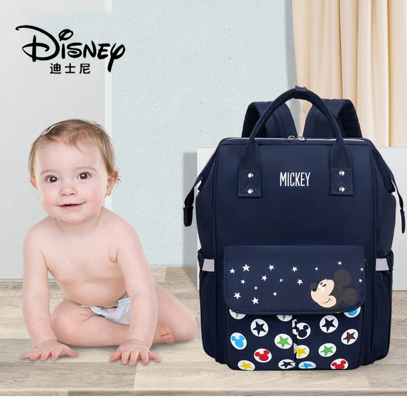 Disney Mummy Bag Multifunctional Waterproof Travel Backpack Large Capacity Item Storage Bottle Insulation Bag Baby Diaper Bag Disney Mummy Bag Multifunctional Waterproof Travel Backpack Large Capacity Item Storage Bottle Insulation Bag Baby Diaper Bag
