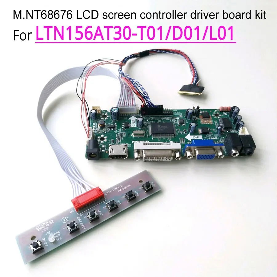 LTN156AT30 LTN156AT30-D01 Slim 15.6/" LED LCD Laptop Screen 1366*768 HD 40 Pin