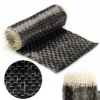 10*100cm Black Carbon Fiber Cloth Tape Corrosion Resistance Carbon Fiber Fabric Uni-directional Weave For Building Construction ► Photo 1/5