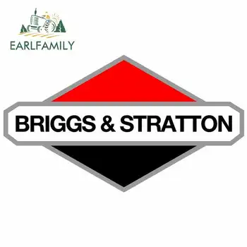 

EARLFAMILY 13cm x 7.6cm for Briggs & Stratton Service Parts Fine Decal Waterproof Vinyl Car Wrap Anime Waterproof Car Sticker