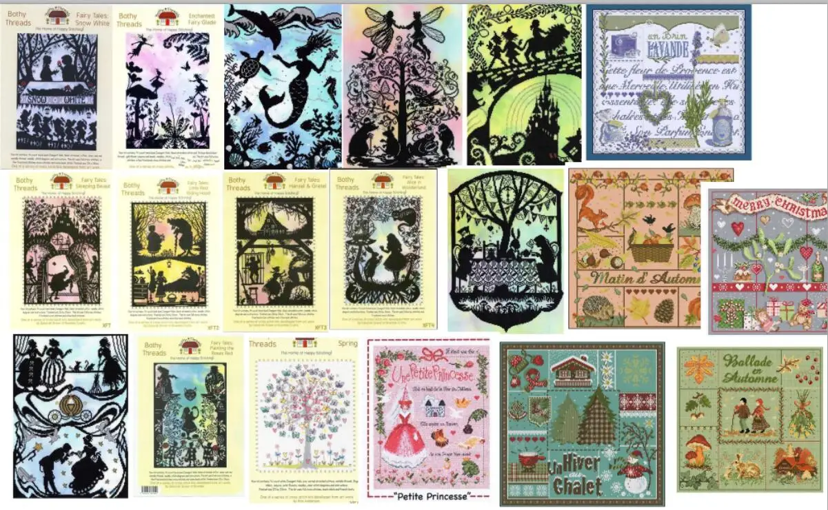 

t-Choose number Leave name Beautiful Counted Cross Stitch Kit Cute A harvest autumn , 1 set only