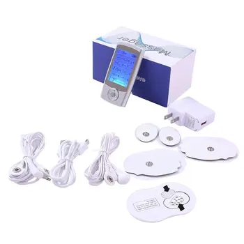 

Pulse 16 mode tens massager meridian physiotherapy instrument charging digital multi-function massage acupuncture pad handheld