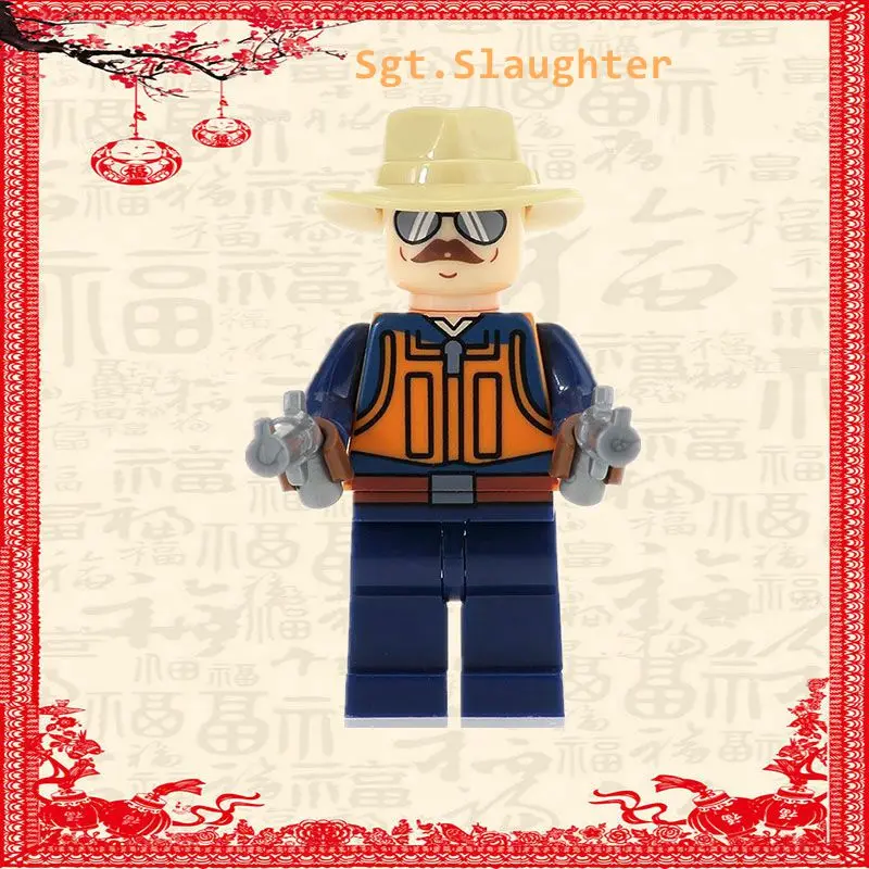 G.I. Joe 3 Matt с свалкой собака Светлячок снег Job Storm Shadow Serpentor Sgt. Бойня змея глаза строительные блоки игрушки