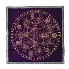 7 Chakra Tarot Table Cloth Spiritual Healing Divination Wizard Tarot Tablecloth 58*58cm