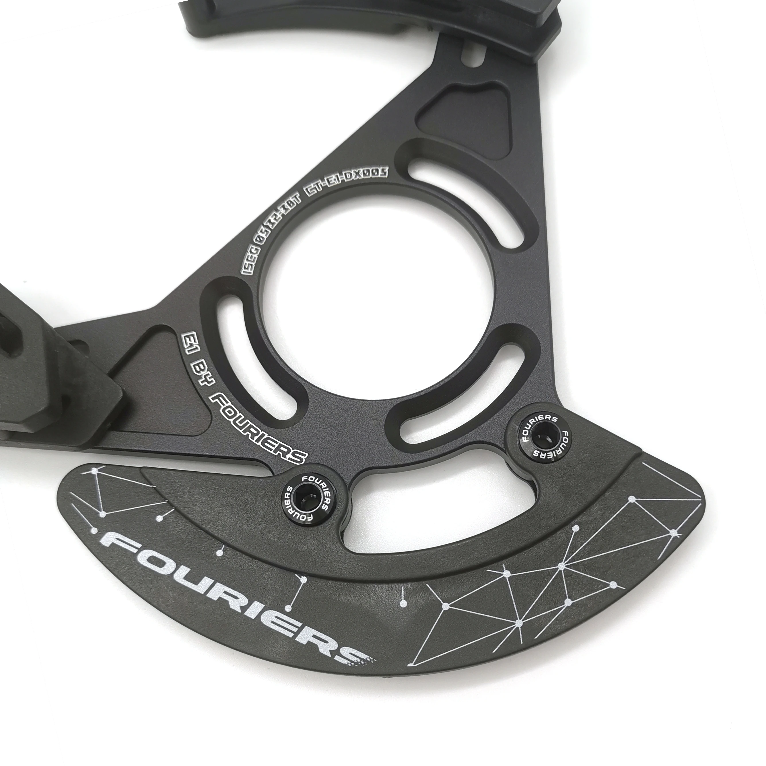 Top Fouriers Enduro DH Bike Chain Guide Chain FR XC Bashguard 32T-38T Single Speed Device ISCG ISCG05 For 1X Drivetrain 4