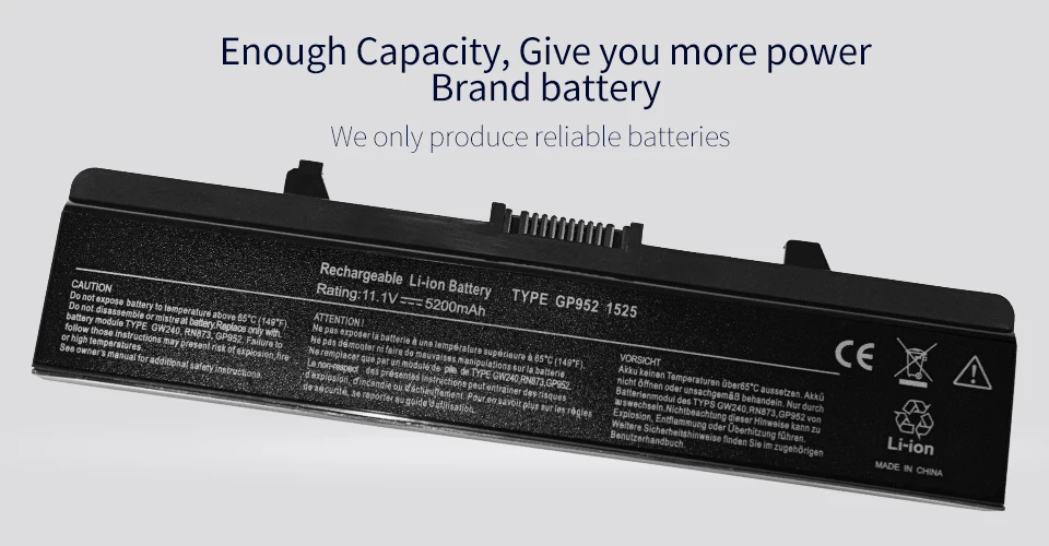 Apexway ноутбук Батарея для Dell GW240 297 M911G RN873 RU586 XR693 для Dell Inspiron 1525 1526 1545 Тетрадь Батарея X284g 6 ячеек