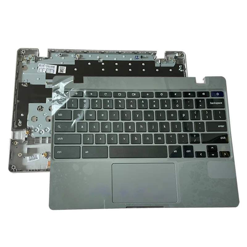 

NEW For Samsung Chromebook4 XE310XBA Laptop Palmrest Upper Case US keyboard Touchpad BA98-01976A