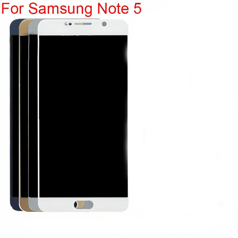 Протестированный AMOLED ЖК-дисплей для samsung Note 5 N920F ЖК-дисплей для samsung Note 5 N920F ЖК-экран сенсорный дигитайзер