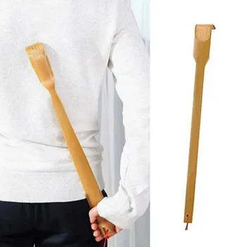 Bamboo Back Scratcher Massage Stick 1