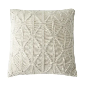 

Nordic Wool Knitting Cushion Cover Throw Pillowcase 45X45cm Pink Gray Brown Pillow Case Christmas Decorations for Home