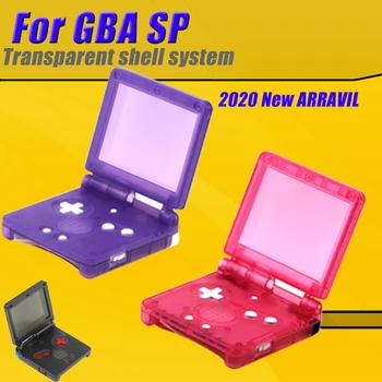 

2020 Transparent Shell For GBA SP Replacement Housing Shell Cover For Game Boy Advance SP