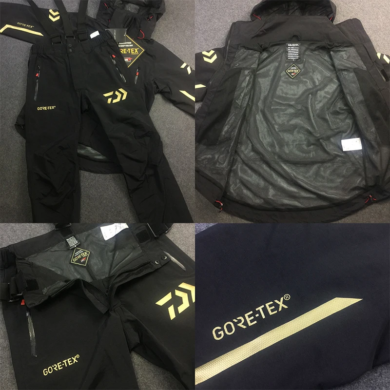 DAIWA, куртка для рыбалки и штаны, парка, весна-осень, на открытом воздухе, ультратонкая, однослойная, водонепроницаемая, ветрозащитная, рыболовный костюм
