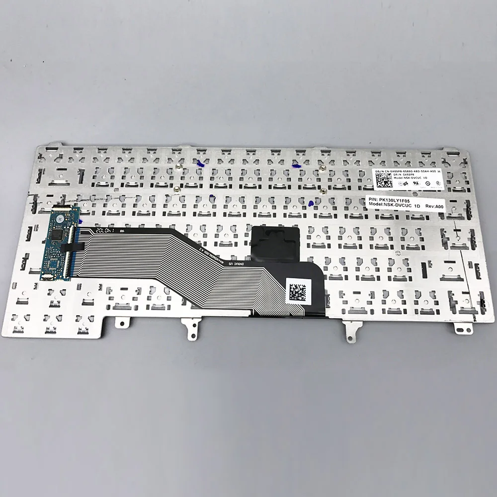 Клавиатура Latitude для E6320 E6330 E6420 E6430 E6440 E5420 E5430 с подсветкой для Dell компьютерная клавиатура ремонт Запасная часть