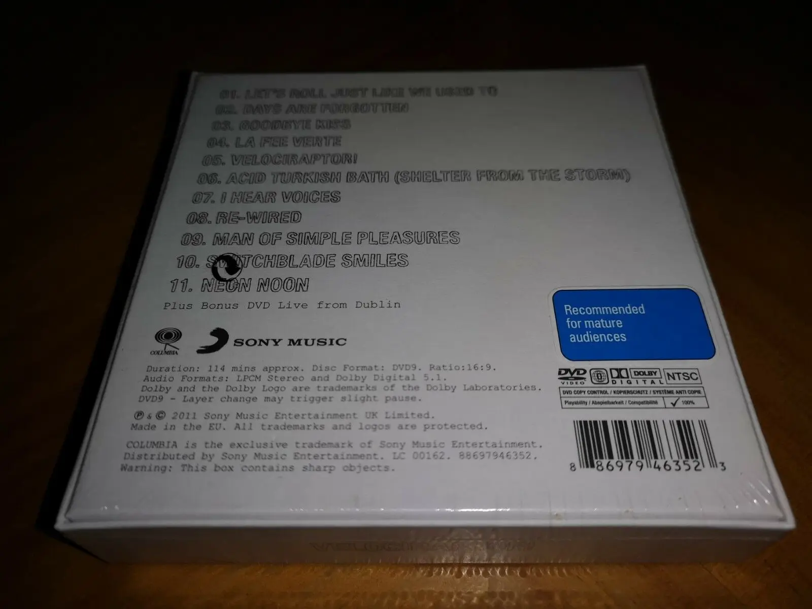 Подлинный-[Limited Deluxe CD& DVD) явный [PA] и запечатанный