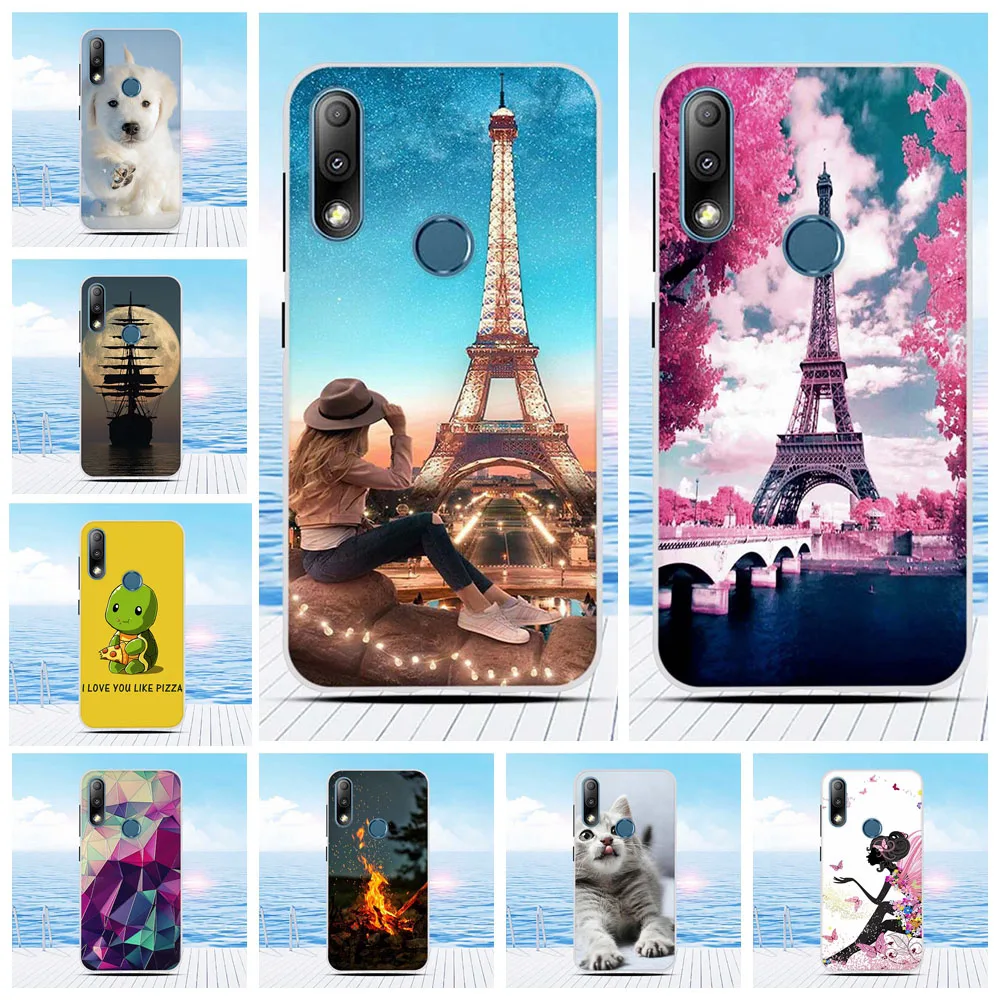 

Silicone Case Soft For Asus Zenfone Max Plus M2 ZB634KL TPU Pattern Coque For Asus Zenfone Max Shot ZB634KL Phone Cover Shell