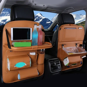 

Easy Install Odorless Storage Pockets Wear Resistant Car Backseat Organizer Kids Hanging Travel Large Capacity Keep Clean