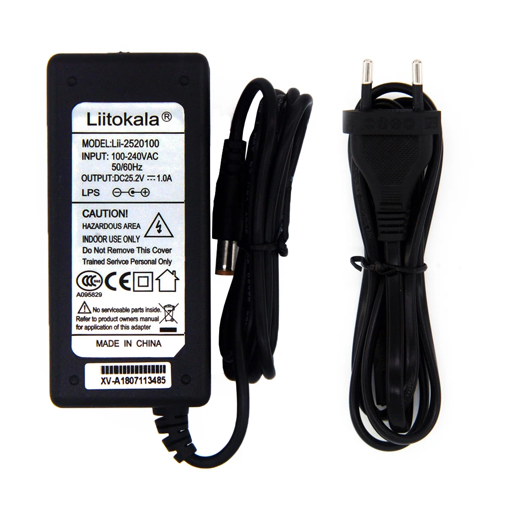 Liitokala 24V4000mah перезаряжаемый литиевый аккумулятор 6S2P 18650 25,2 V 4ah литий-ионный bms аккумулятор светодиодный светильник источник питания