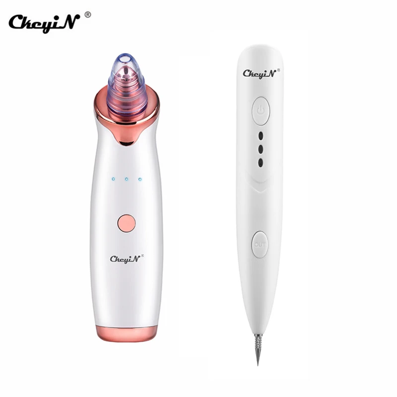 Blackhead-Remover Plasma-Pen Pore Acne Vacuum-Suction Ckeyin Skin-Care Facial-Beauty-Tool