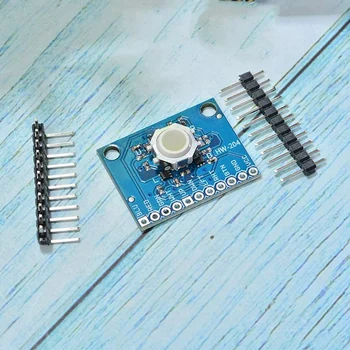 

2.5V-5.25V for Blackberry Trackball Sensor Trackball Hall Effect Sensor 360° Trackball Breakout Module Board