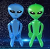 UFO ET PVC Alien Inflatable Doll Adult Child Toy Halloween Horror Christmas Birthday Party Novelty Treasures Outer Space Party 3