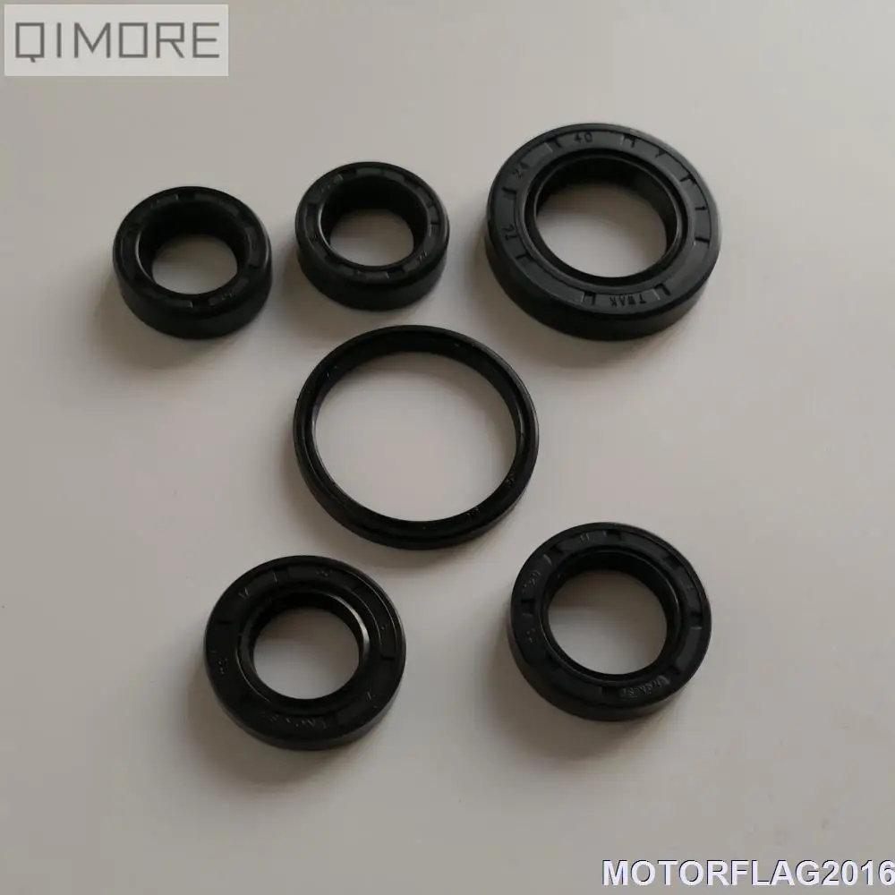 Комплект Уплотнений моторного масла для скутера мопеда диод50 Elite 50 AF17 AF18 AF27 AF28 ZX50