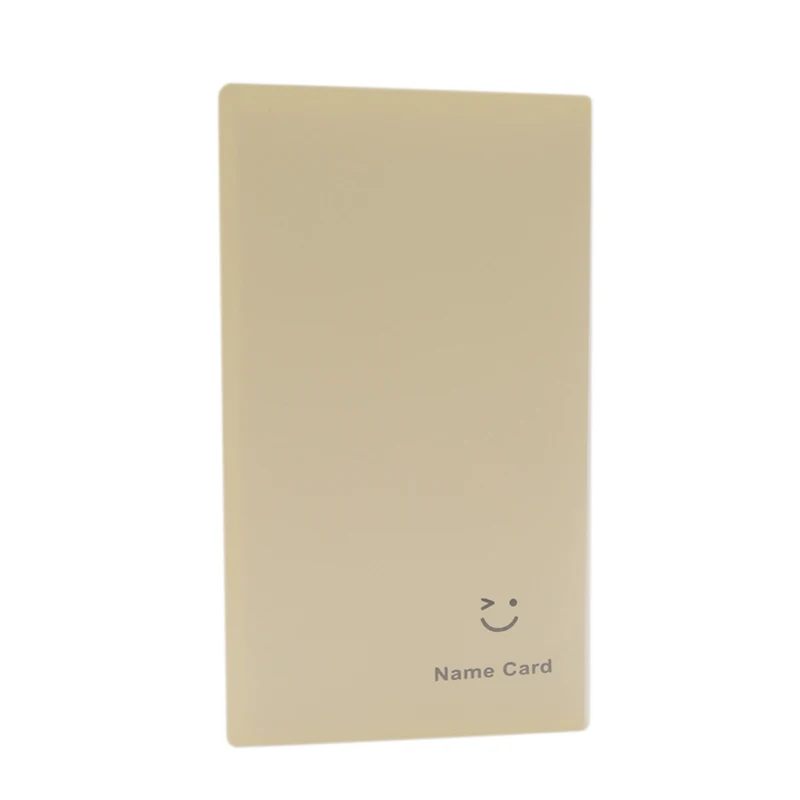 Beige 120 шт PP креативная визитная карточка для хранения книг Портативный бизнес-держатель для карт хранения фотографий корейский стиль - Цвет: Beige