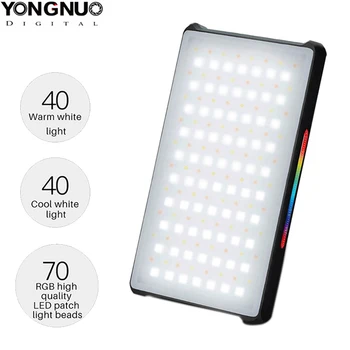 

YONGNUO YN365 RGB LED Video Light 12W Pocket On Camera Colorful Photography Lighting For Sony Nikon DSLR