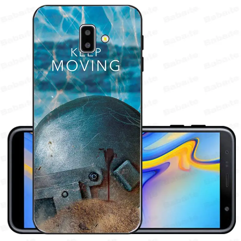 Чехол для galaxy j6 plus PUBG Coque Shell для телефона samsung galaxy j6 plus A6 A8 A9 A10 A30 A50 мобильный чехол