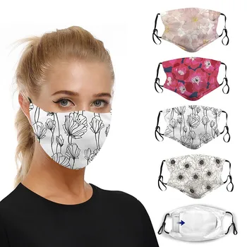 

1pc Face Mask Washable Proof Protect Face Mouth Cover Outdoor Youre Too Close masque mascarillas Personal Face Mouth Mask