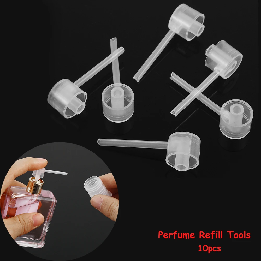 

10Pcs Perfume Refill Tools Diffuser Funnels Cosmetic Pump Dispenser Portable Sprayer Refill pump bottle Filling Device New