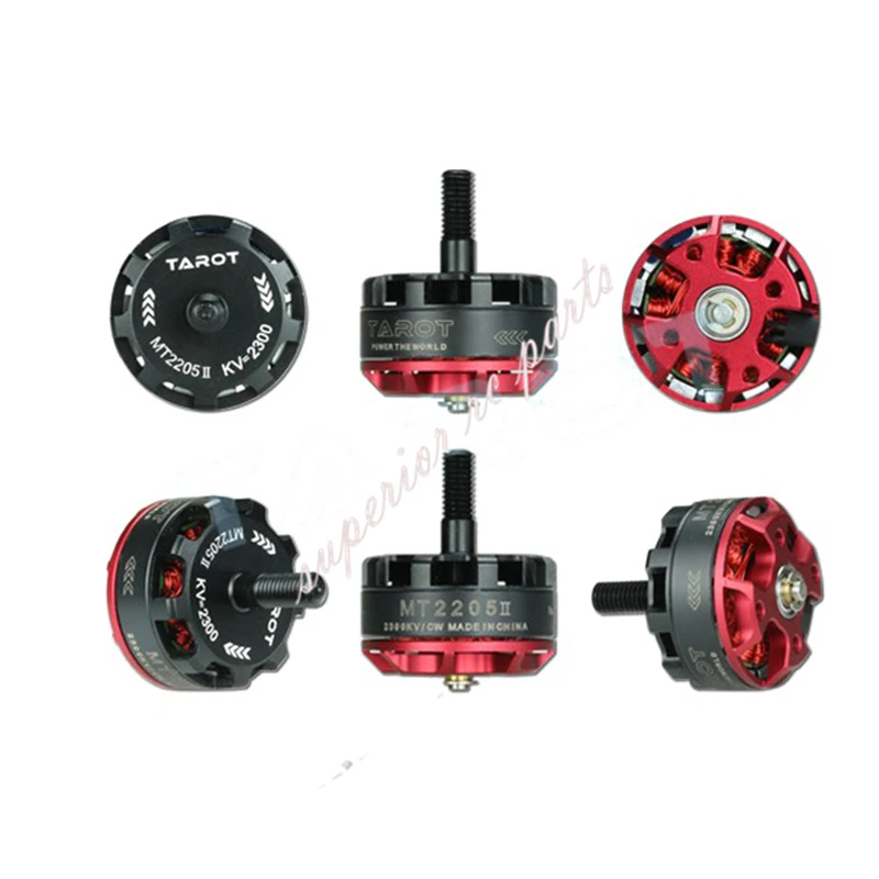 Двигатель Tarot MT2205 II 2300KV 2 шт. CW W TL400H14 CCW B TL400H15 для DIY контроллер ДУ мультикоптером или квадрокоптером Дрон 180/190/200/220