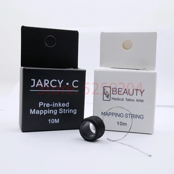 

5pcs Microblading MAPPING STRING Pre-Ink Eyebrow Marker Thread Tattoo Brows Point Pre Inked PMU String for Perfectly Shaped Brow