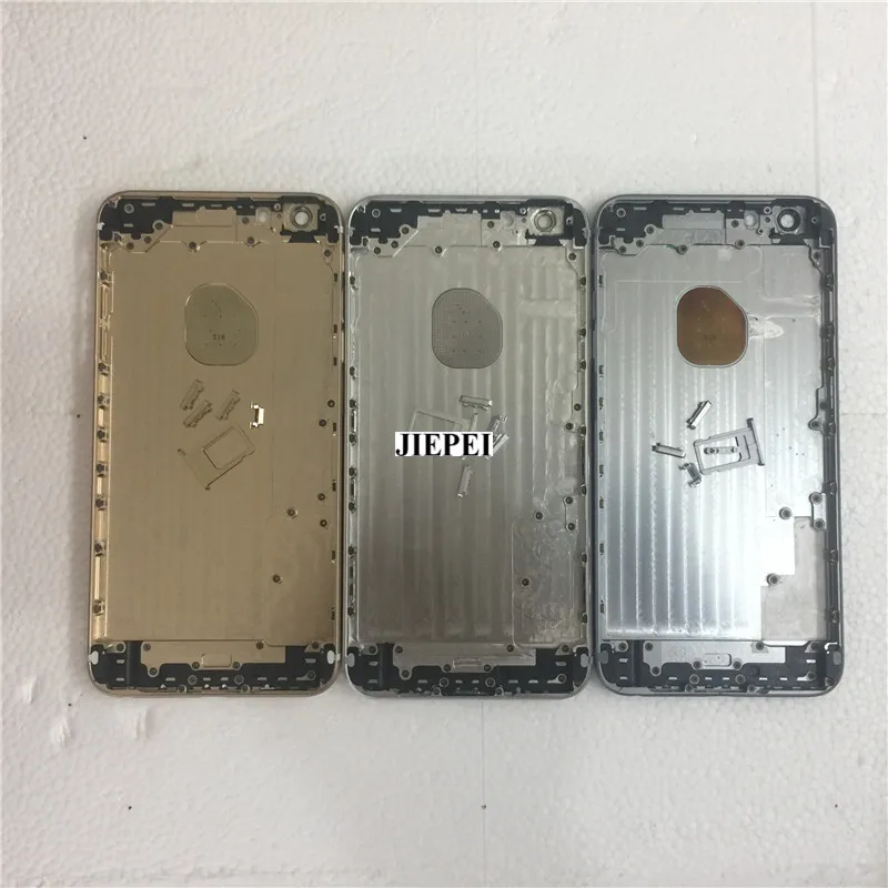 

JIEPEI 10PCS For iPhone 6 6 Plus Back Battery Cover Door Rear Housing Case + Middle Chassis Back Housing