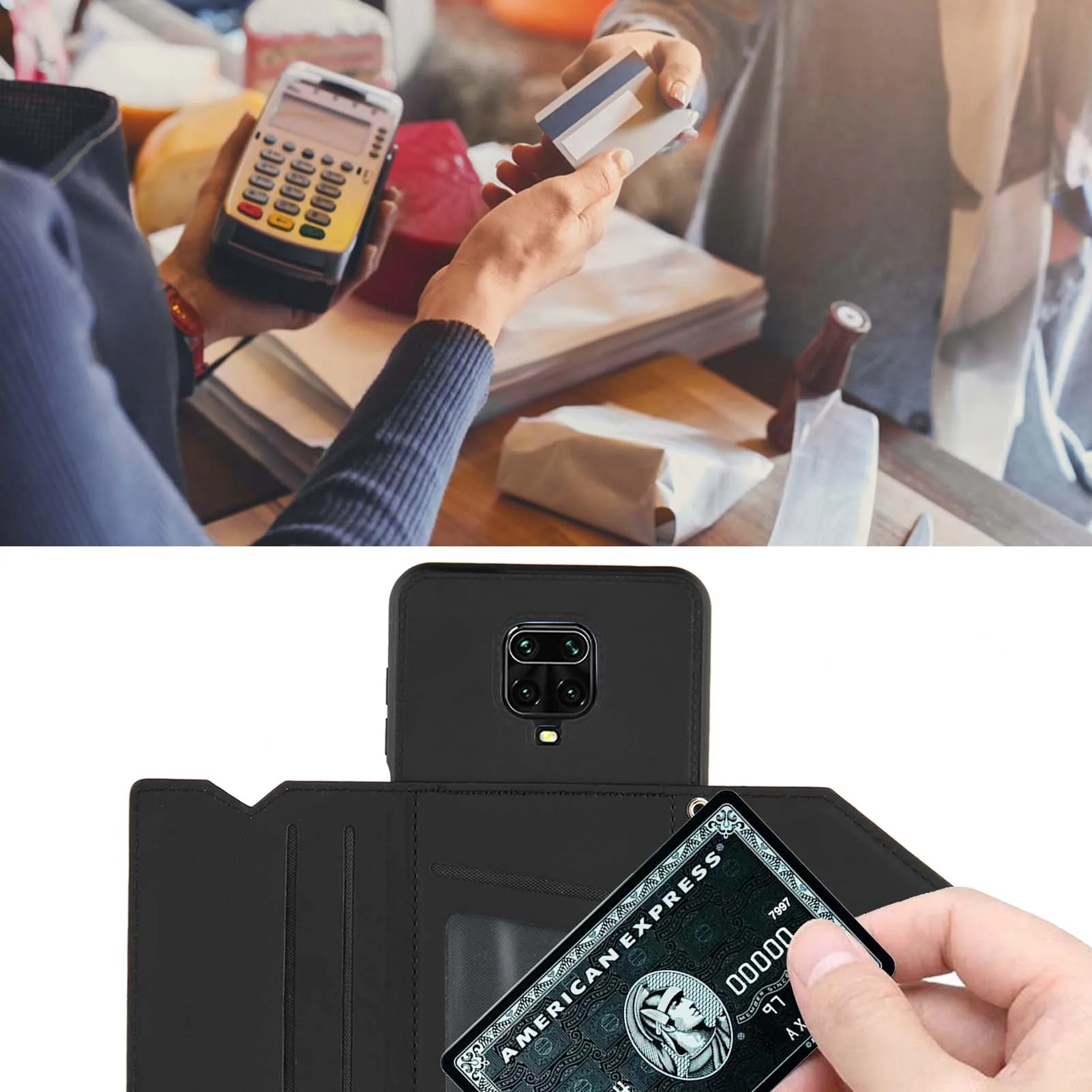 xiaomi leather case charging For Xiaomi Redmi Note 9 Pro Max 9S Case Soft PU Leather With Stand Card Skin protective Back Cover Case For xiaomi Redmi 9 9A phone cases for xiaomi