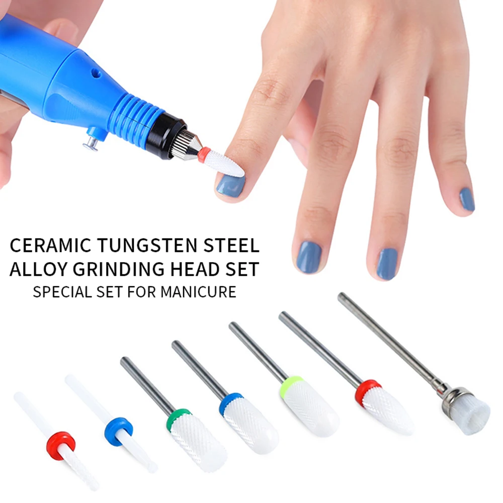 

Combined Nail Drill Bits Set Abrasive Mounted Stone Rotary Tools Grinding Stone Wheel Head Tools Accessories
