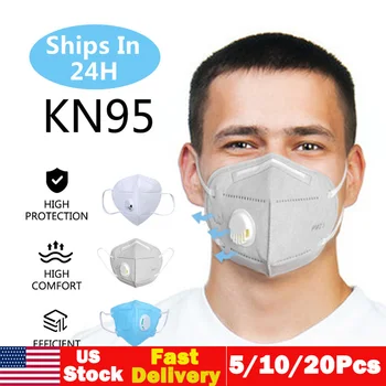 

10/50ps face Mask Protective Safety moth Masks Particulate Respirator PM2.5 Fast Shipping Dropshipper