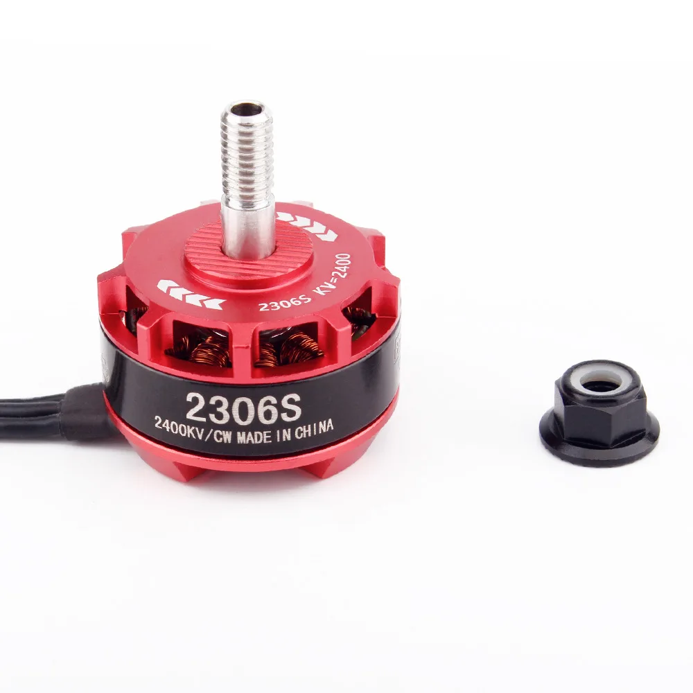 

2306S 2400KV Model Airplane Racing through Machine Brushless Motor Red Violence Unmanned Aerial Vehicle Motor