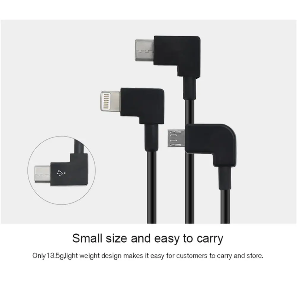 iOS for Phone Mavic Air 2 Data Cable Phone Tablet Transmission Wire iOS Android Type-C Cable for Mavic Air 2 Control iOS for Phone Mavic Air 2 Data Cable Phone Tablet Transmission Wire iOS Android Type-C Cable for Mavic Air 2 Control