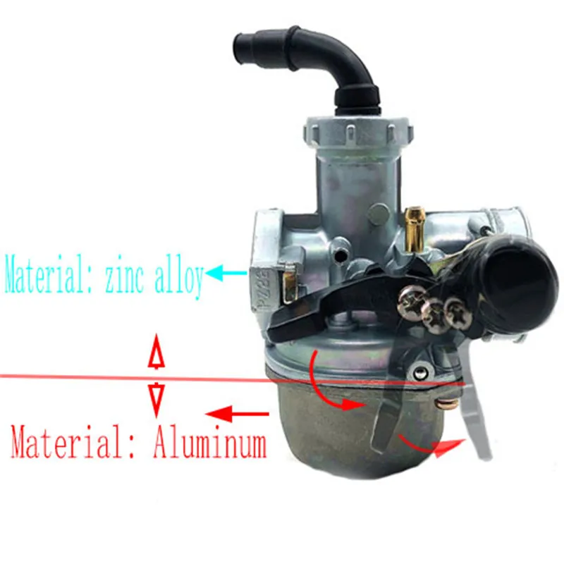 PZ22 22 мм карбюратор и 38 мм воздушный фильтр для парка 125cc KAYO Apollo BSE Xmotos Kandi/dust/ATV обезьяна мотоциклы