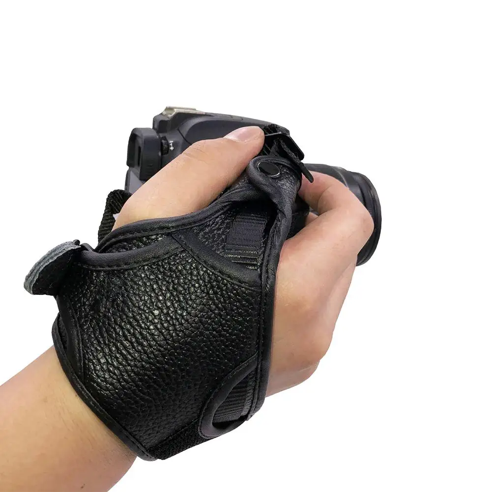 

GloryStar AH-4 SLR Camera Leather Wrist Strap Camera Wrist Strap