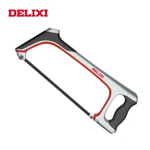 

DELIXI Industrial Grade Hacksaw Household Hand Tool Small Hand Saw Woodworking Saw For Steel Wood Pipe Cutting Send Saw Blade