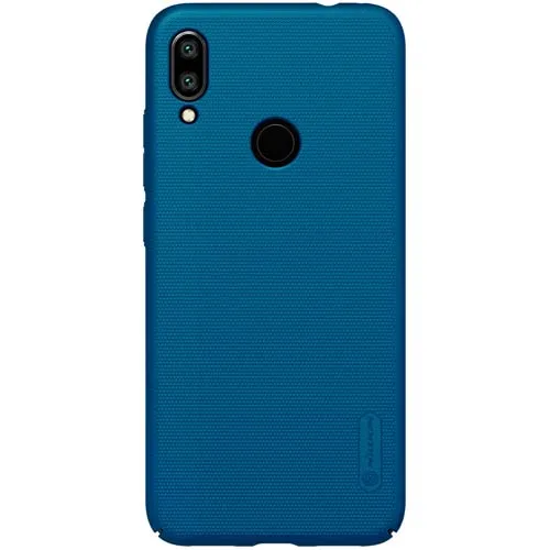 Для Xiaomi Redmi Note 7 Pro Чехол для телефона, NILLKIN матовый ПК тонкий жесткий чехол для Xiaomi Redmi Note 7 6," чехол Capa - Цвет: Сиренево-синего цвета