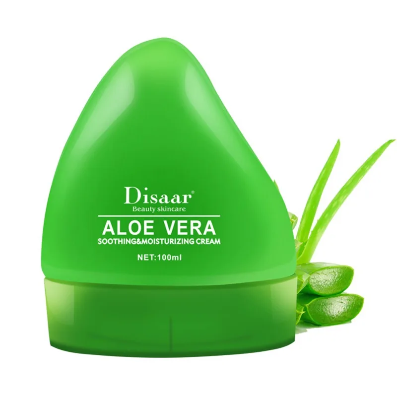 Hydrating Aloe Vera Cream Moisturizing Oil-control Shrinking Pores Soothes The Skin Aloe Vera Cream Wholesale - Цвет: A