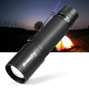 

Waterproof LED T6 Flashlight 1000LM Torch Zoomable Flashlight Torch Camping