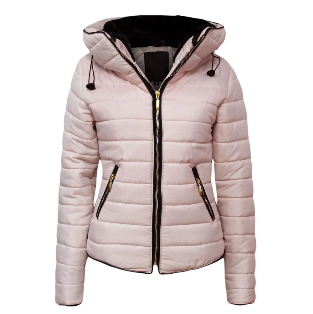 

ZOGAA 2019 New Parkas Basic Winter Jackets Female Women Winter Plus Velvet Lamb Hooded Coats Down Winter Jacket Womens Outwear