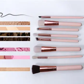 

8pcs Makeup Brush Set Foundation Brush Beauty Brush Practical Make Up Tool Beginner Eye Shadow Brush Tool 2020 HOT Dropshipping